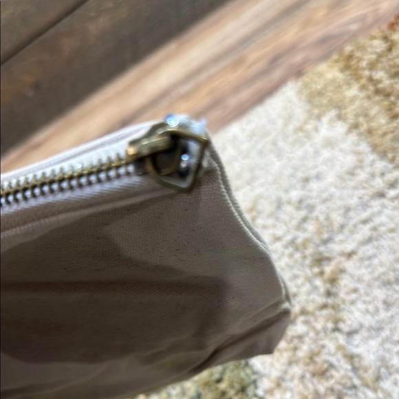 SugarBoo & Co Canvas Pouch Apache Blessing Cosmetic 7”x9” Cosmetic Pouch Linen - Picture 8 of 10